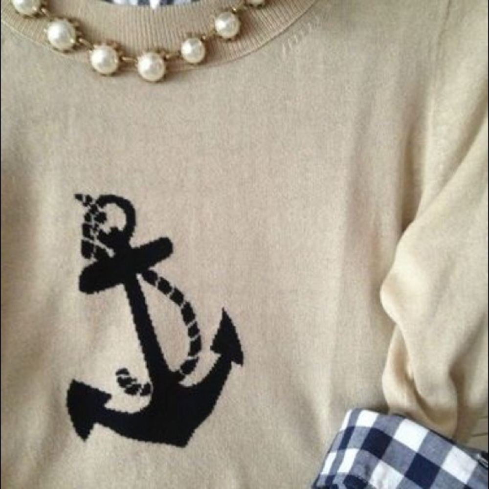 J.crew anchor sweater